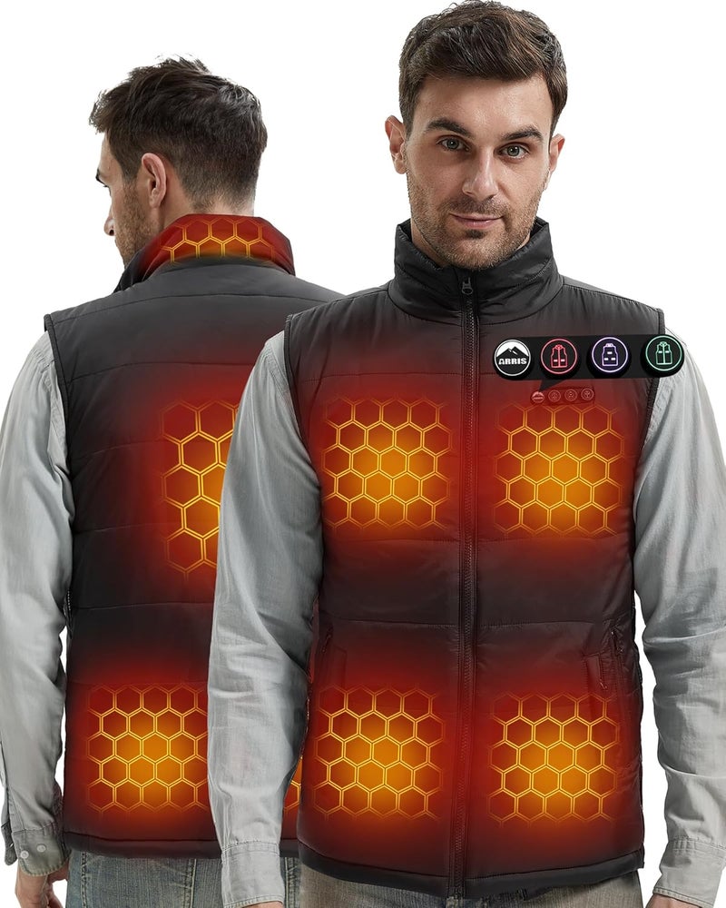 ARRIS Heated Vest with Patented Size Adjustable Design For Men and Women - Image 1
